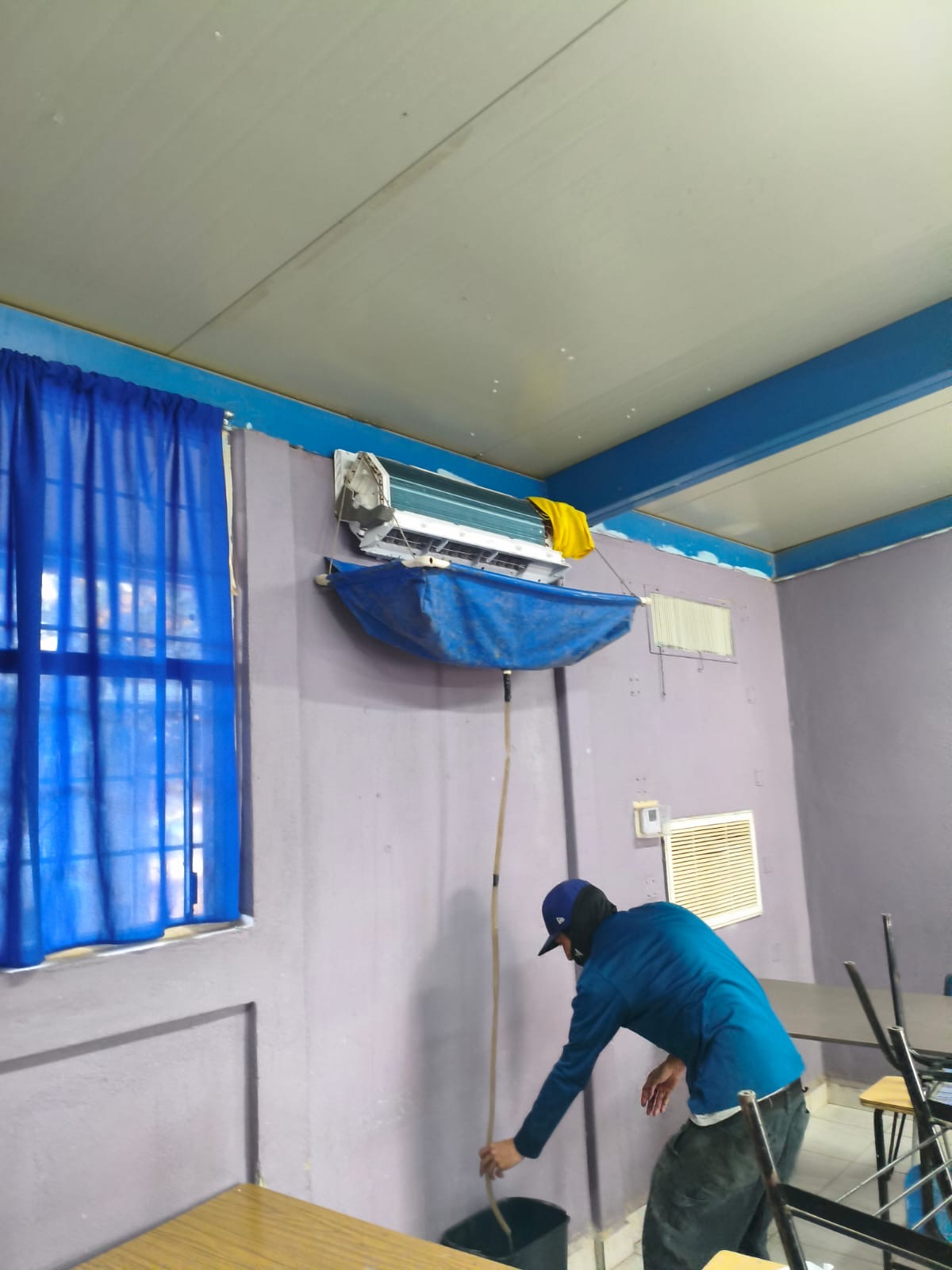 Servicio de limpieza de aire acondicionado