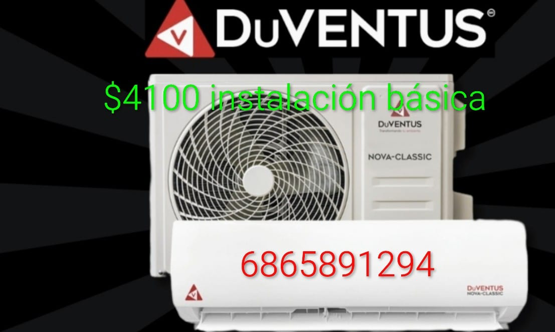 Promoción de aire acondicionado Duventus