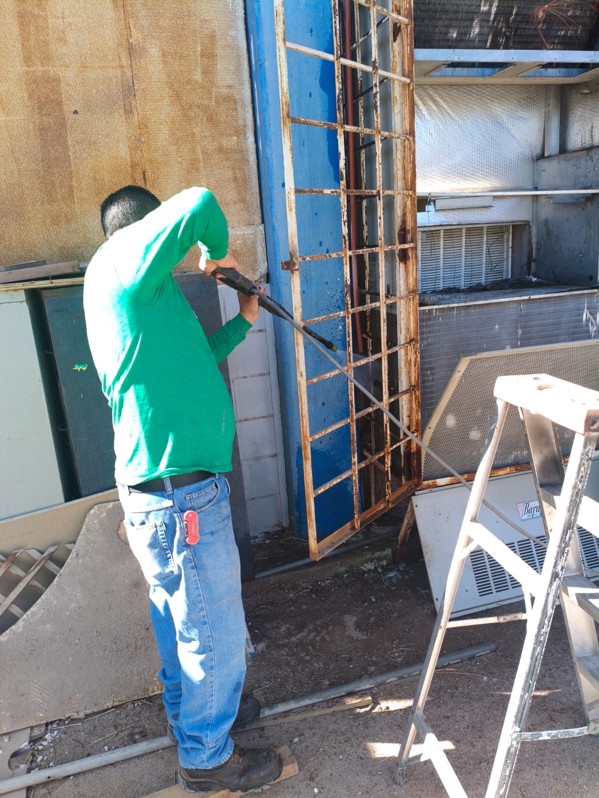 Servicio con lavado a presión